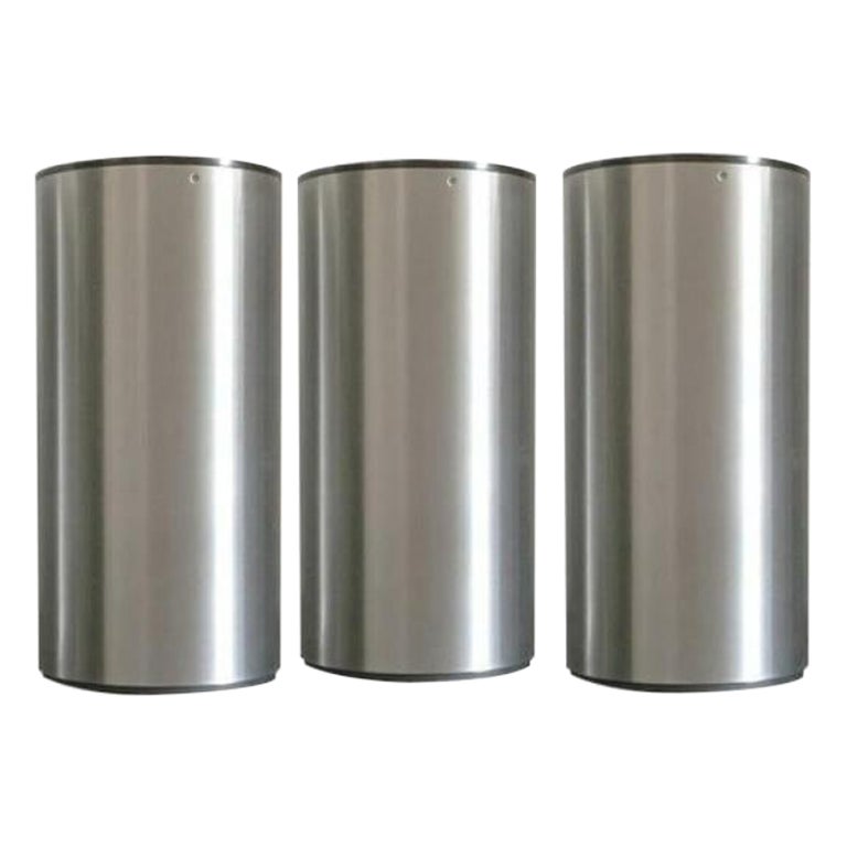 Set di 3 lampade da soffitto minimaliste tedesche della metà del secolo scorso provenienti da Staff, anni '60