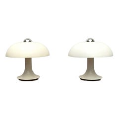 Set di 2 lampade da tavolo a fungo tedesche della metà del secolo scorso, Kontakt-Werkstätten