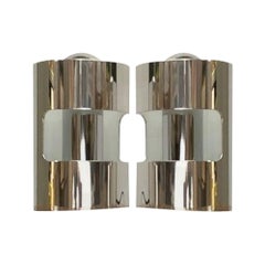 Set of 2 Mid-Century Italian Space Age Table Lamps, 1960s
