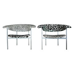 Ensemble de 2 chaises Meander Gamma de Rudolf Wolf