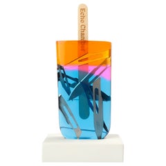 Miss Bugs "DO NO HARM" Ice Lolly/Popsicle Sculpture, Saatchi Gallery, 2021