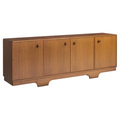 Framar Pavia, Sideboard, Nussbaum, Italien, 1970er Jahre