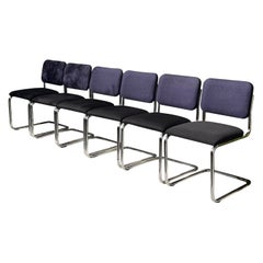 A set of six Cesca 51C dining chairs by Marcel Breuer for Knoll, 20th century