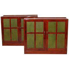 Pair of Cabinets by Edward Barnsley, England, Art Moderne, 1956-1957 1