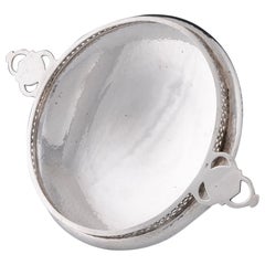 A E Jones Silver Fruit Bowl Birmingham 1920