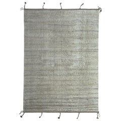 Tappeto moderno in lana 9x12 Ft fatto a mano. Design marocchino. OPZIONI PERSONALIZZATE Disponibili