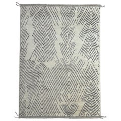 Tappeto a mano in lana 9x12 Ft &New. Design marocchino. OPZIONI PERSONALIZZATE Disponibili