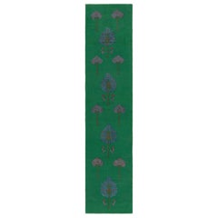 Tapis de couloir Arts and Crafts ancien Doris Leslie Blau par CF Voysey