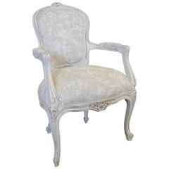 French Painted Louis XV Childs Chair