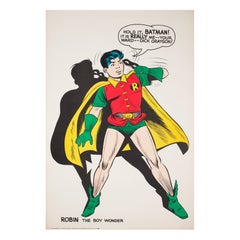 Batman and Robin Vintage 1966 US Film Movie Poster, Carmine Infantino