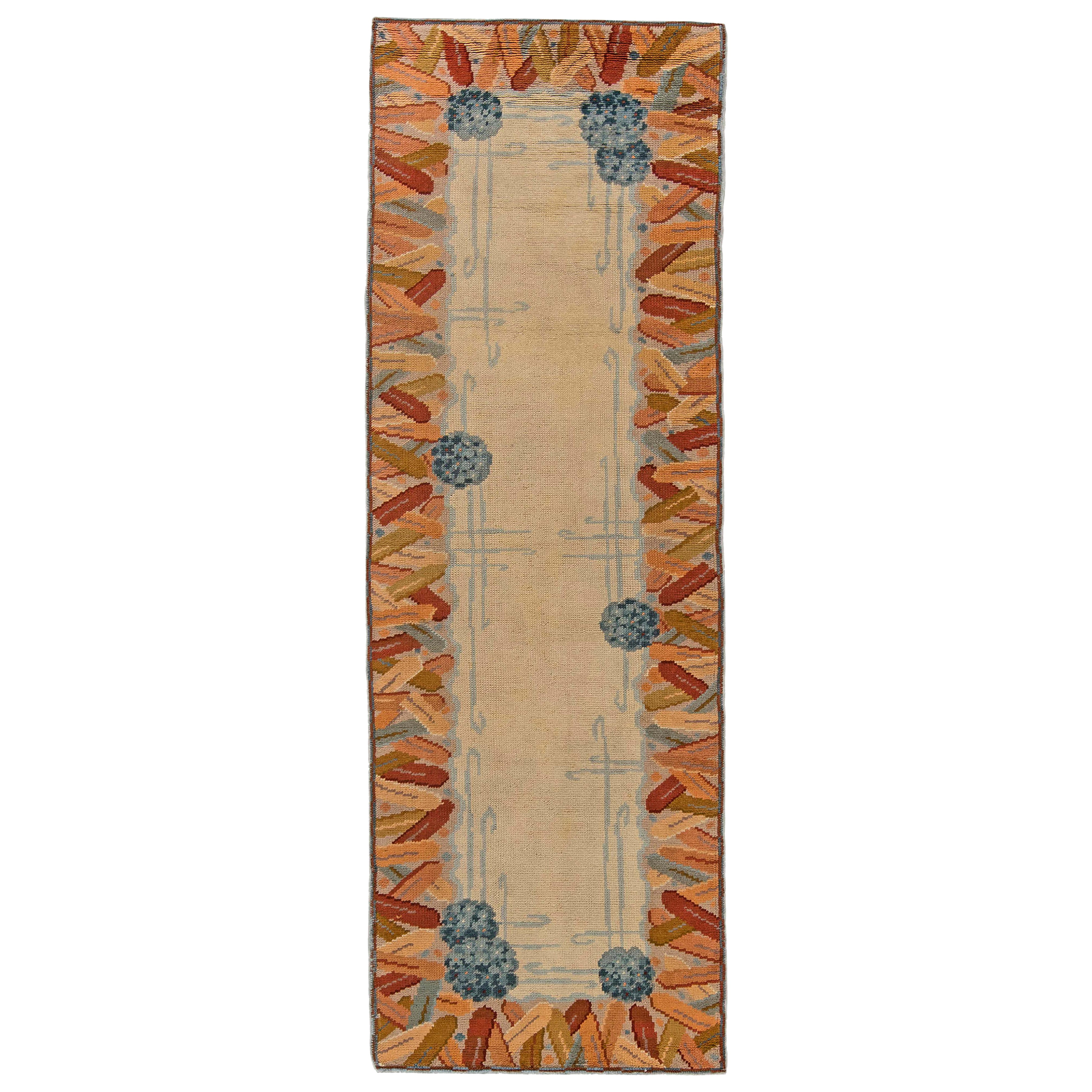 Doris Leslie Blau Mid-20th century Art Deco Handmade Wool Rug
