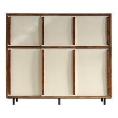 Unglaublich riesiger französischer Modernistenschrank aus den 1950er Jahren
