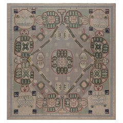 Tappeto artigianale astratto Doris Leslie Blau Vintage Bessarabian