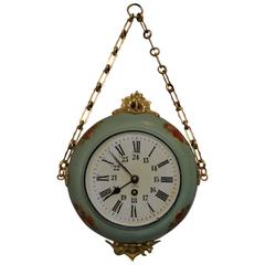French Toleware Wall Clock