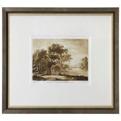 "Landscape, " 1817