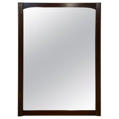 Stylish Walnut and Oak Wall Mirror