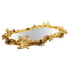 An Impressive French Napoleon III Style Gilt Bronze Surtout de Table, Circa 1900