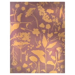 Bloom Metallic Typ II Wandteppich in Aili (SAMPLE)