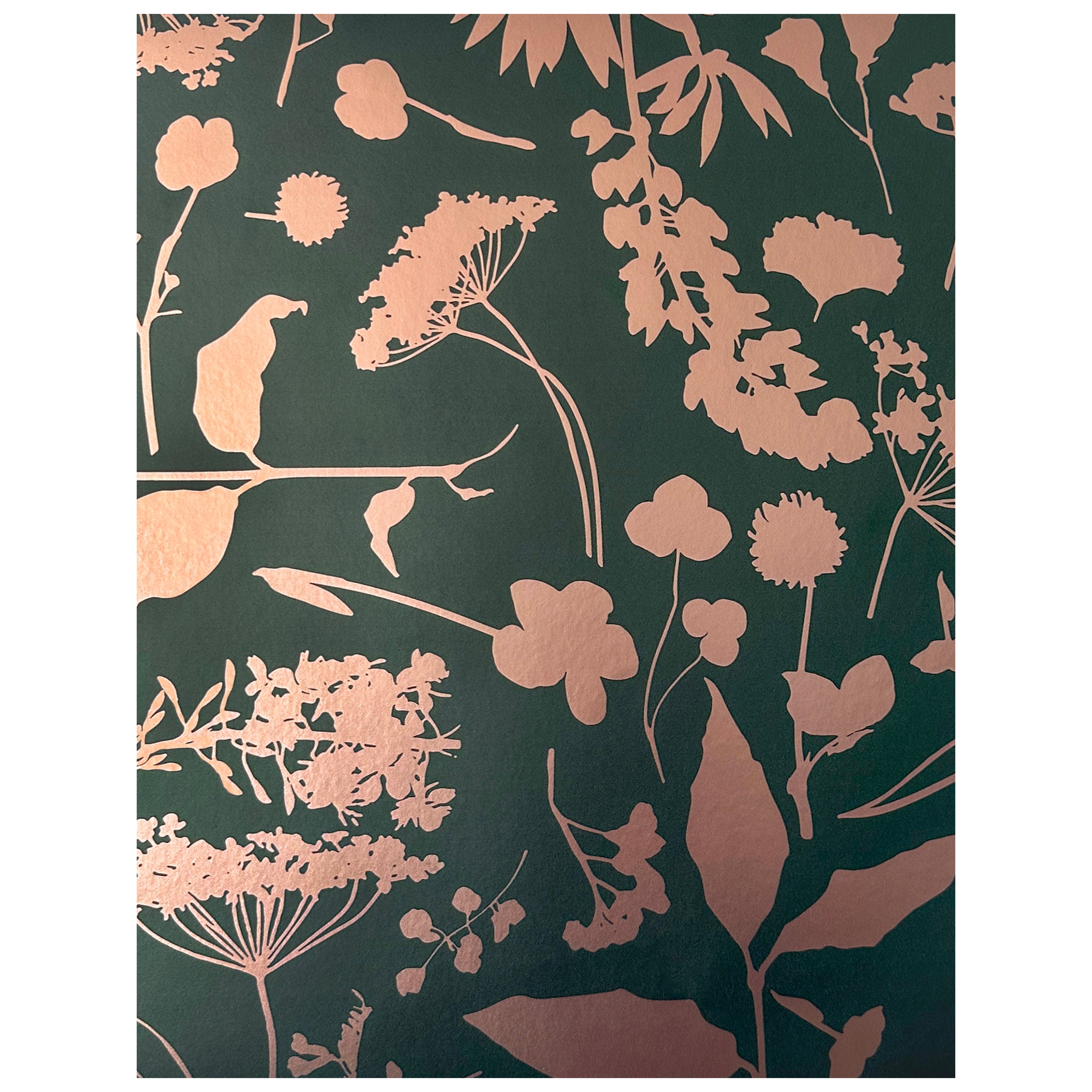 Bloom Metallic Typ II Wandteppich in Kaija(SAMPLE) im Angebot