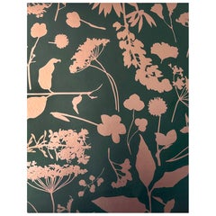 Bloom Metallic Typ II Wandteppich in Kaija(SAMPLE)