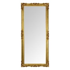 Marie Thérèse Rectangular Gold Wall Mirror by Mo.Wa