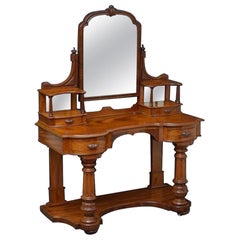Victorian Mahogany Duchess Stand Dressing Table