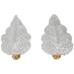 Pair of Sconces, Italy, Murano, circa 1950 9