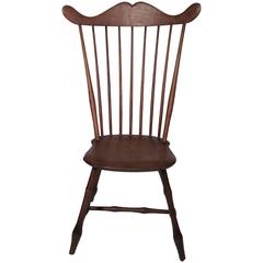 Antique Uncommon New Hampshire Windsor Chair