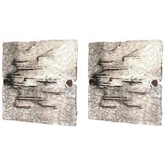 Pair of Sconces by Toni Zuccheri, Italy, Venini, circa 1960 6