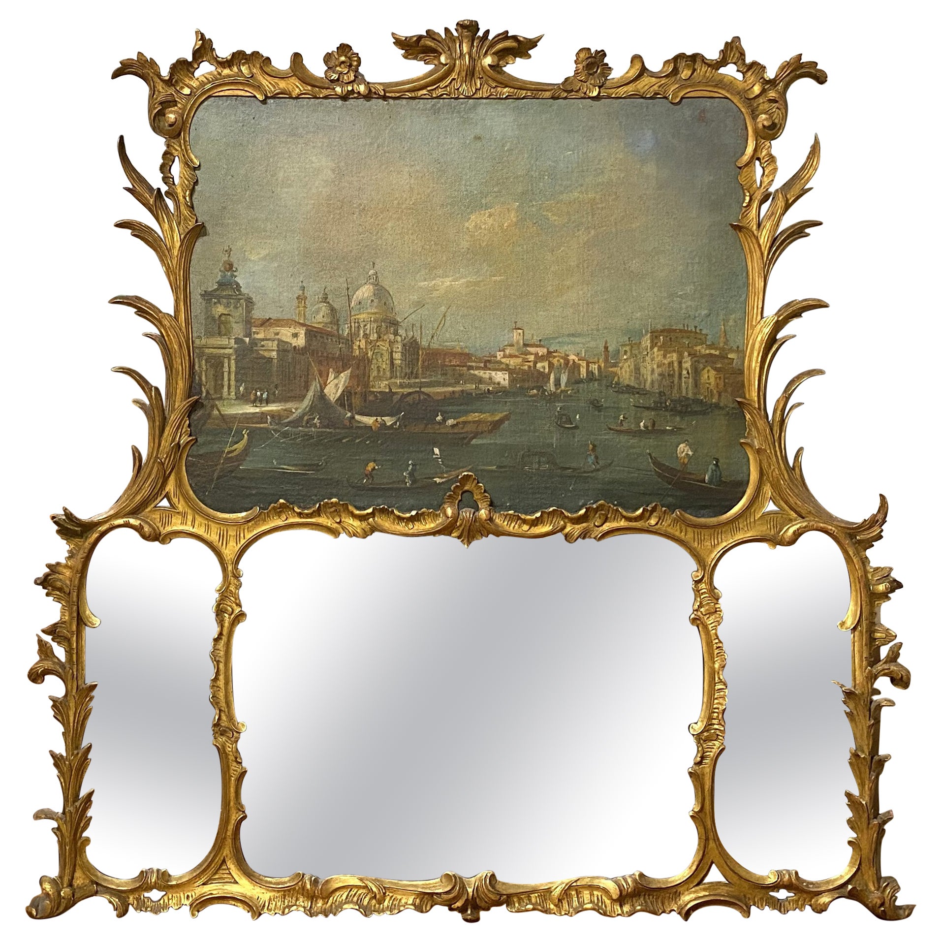 Canvas Mantel Mirrors and Fireplace Mirrors