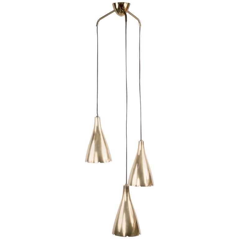 Ceiling Light by Paavo Tynell Finland, circa 1949 For Sale