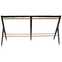 Ico and Luisa Parisi Long Wooden Console Table, circa 1950