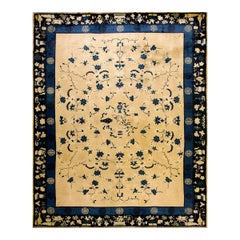 Tapis chinois de Pékin du début du 20ème siècle ( 12' x 15' - 365 x 458 )