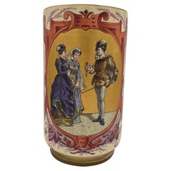 Paragüero de cerámica francés vintage B & Co Limoges