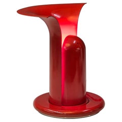 1960s Enameled Steel Italian Eclipse Light