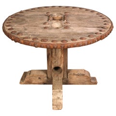 Table de jardin rustique