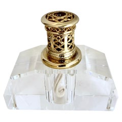 French Post-War Large Size Fine Quality Cut Glass Fragrance Diffuser Circa 1946
