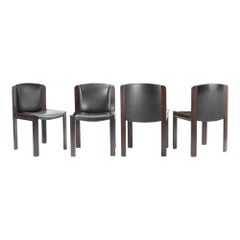 Set of 4 Chairs Model "300" by Joe Colombo for Pozzi, 1966