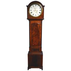 Scottish Mahogany Longcase Clock