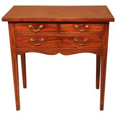 Fine Little George III Mahogany Lowboy, circa 1780