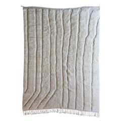 Custom Handwoven Moroccan Wool Rug – Ultra-Plush Texture & Timeless Elegance
