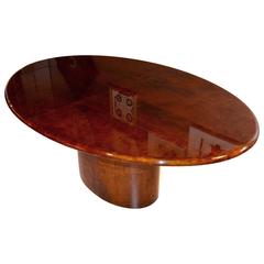 1970s Goatskin Table by Aldo Tura