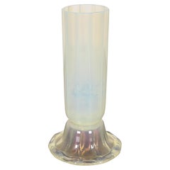 Louis Comfort Tiffany Favrile Opalescent Art Glass Tall Vase (grand vase)