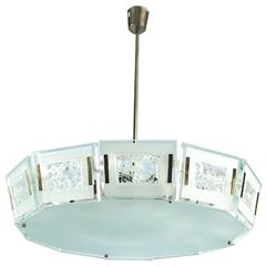 Chandelier by Max Ingrand, Italy, Fontana Arte, circa 1963 8