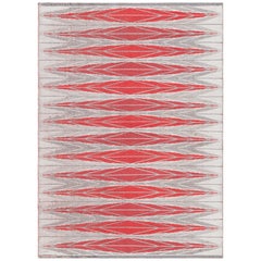Alfombra sueca vintage de doble cara de tejido plano Doris Leslie Blau