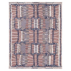Moderner schwedischer Flachgewebe-Teppich von Doris Leslie Blau