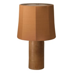 Lampada da tavolo in lino Caramel Medium Sonora di NASSI