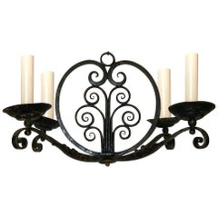 Used Wrought Iron Chandelier