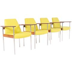 Set of Rosewood Chairs by Sven Ivar Dysthe for Dokka Møbler