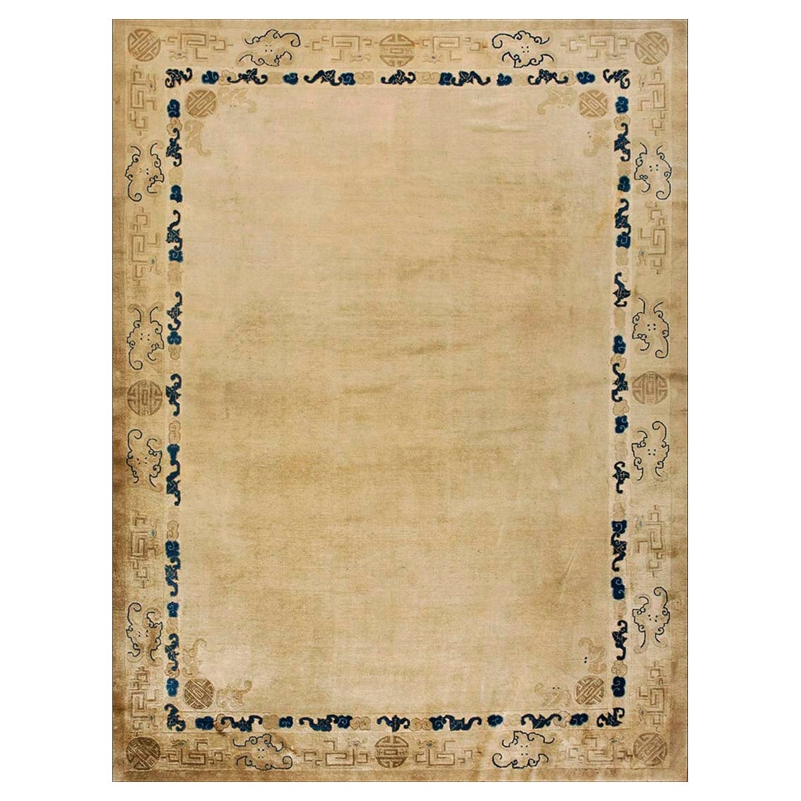 19th Century Chinese Peking Carpet ( 9'4" x 11'8" - 285 - 355 )
